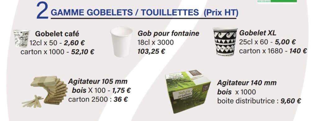 cafe gobelet chocolat van houten agitateur bois sucre morceau emballé buchette chocolat milka touillette bois bio