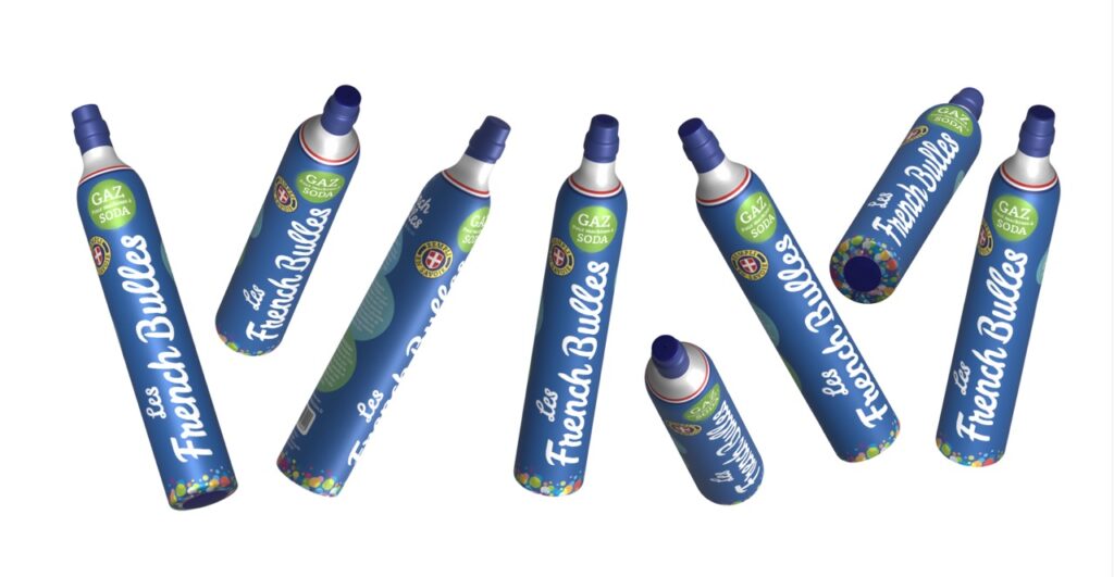 cylindre cartouche co2 french bulles céjé recharge gaz meythet