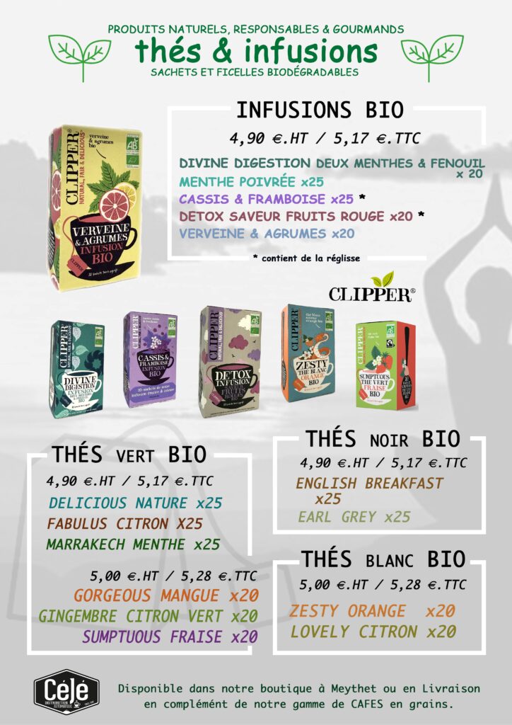 THE BIO EN SACHET COMPOSTABLE CLIPPERS céjé